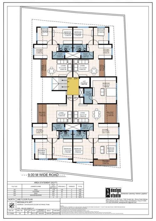 2nd Floor Plan – Meghalaya
